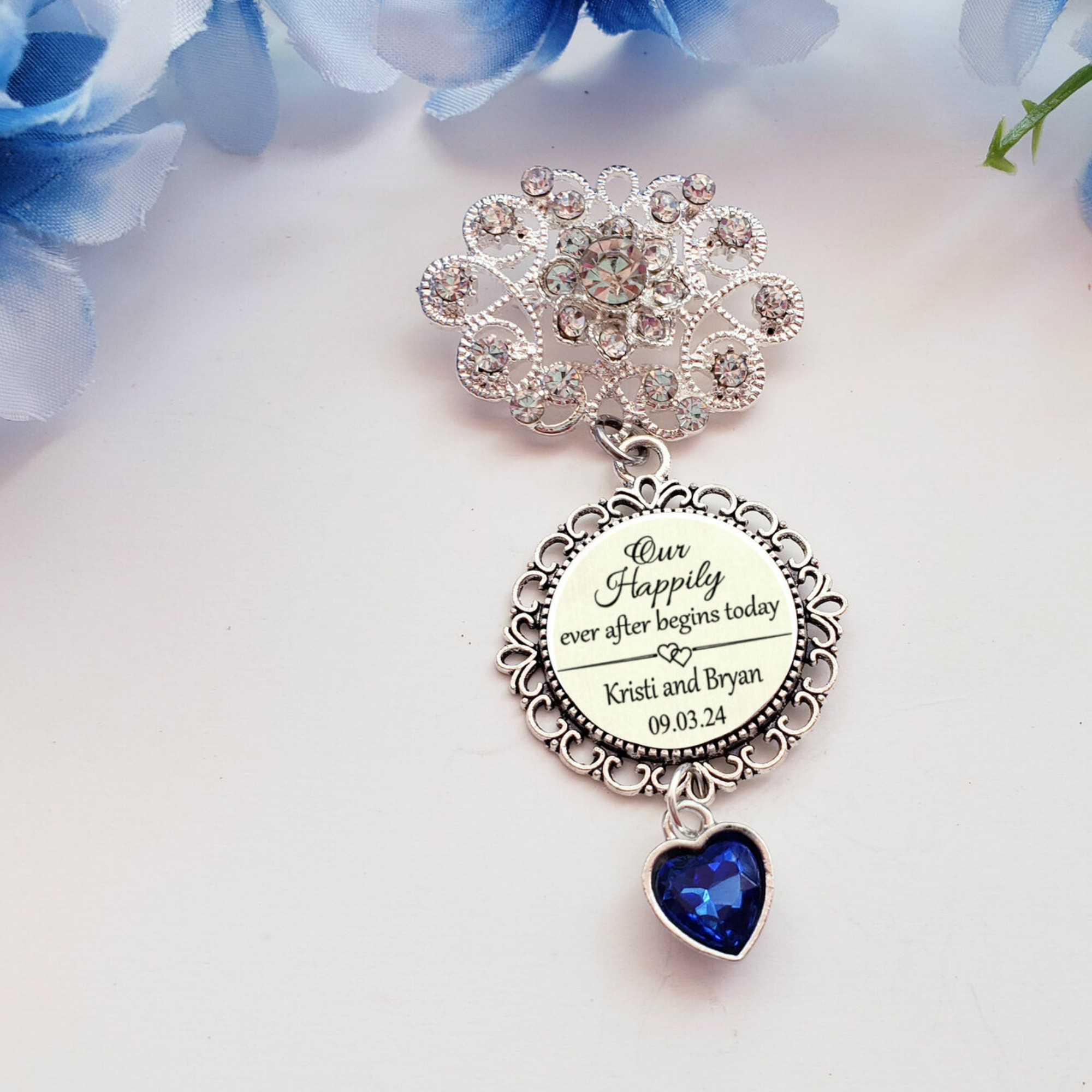 Wedding Bouquet Charm, Wedding Ideas, Bridal Shower Gift – Soul Happy